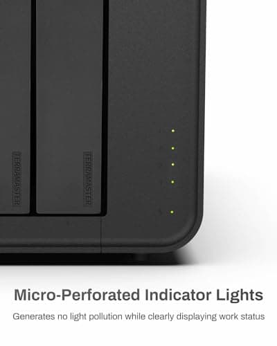 TERRAMASTER D4-320 External Hard Drive Enclosure - 4bay USB 3.2 Gen2 10Gbps Type-C USB Storage Hot Swappable Plug and Play (Diskless) thumbnail 2