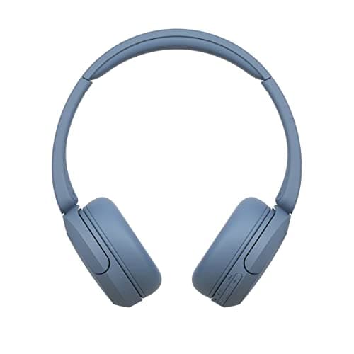 Sony WH-CH520 Wireless Headphones Bluetooth On-Ear Headset with Microphone and up to 50 Hours Battery Life with Quick Charging, Blue thumbnail 8