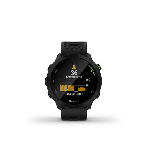 Garmin Forerunner 55 Negro: Reloj GPS para Correr con Entrenamientos Sugeridos y Larga Batería