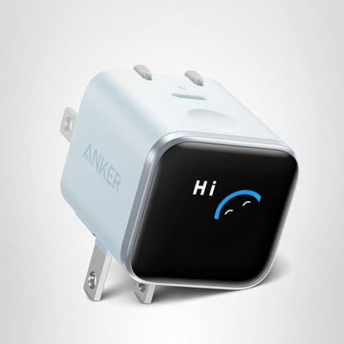 Cargador Anker Nano 45W GaN con Pantalla Inteligente y Modo Cuidado