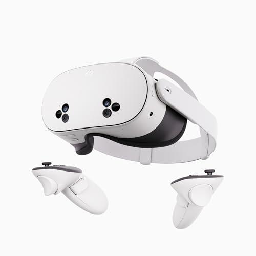 Meta Quest 3S 128GB | VR Headset — 33% Más Memoria — 2X Potencia Gráfica — RV Sin Cables — Acceso a +40 Juegos con Prueba de 3 Meses