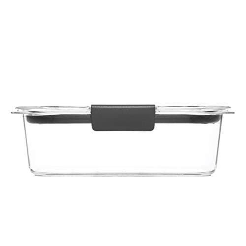 Rubbermaid Brilliance Food Storage Containers, Set of 5 (10 Pieces), BPA-Free, Leak-Proof, Clear thumbnail 6