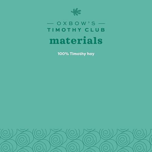 Oxbow Timothy Hay Tunnel, Guinea Pig Hideout, Rabbit & Bunny Tunnel, Edible & Hand-Woven Guinea Pig House, No Wires or String, Small Pet Accessories, for Rabbits, Chinchillas & Rat