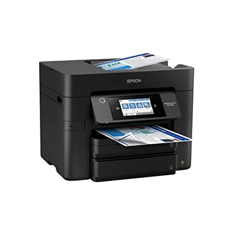 Epson Workforce Pro WF-4834 Wireless All-in-One Printer with Auto 2-Sided Print Copy, Scan and Fax, 50-Page ADF, 500-sheet Paper Capacity, 4.3" Color Touchscreen thumbnail 2