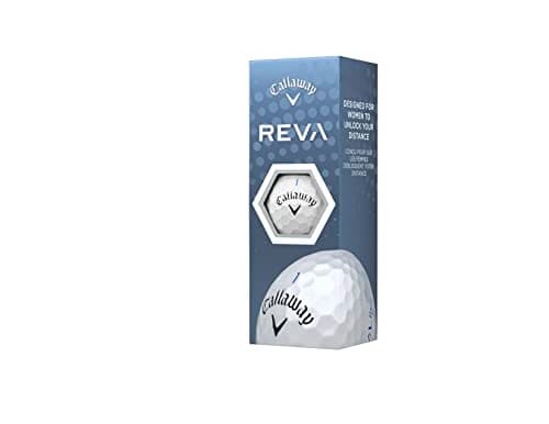 Miniatura de Pelotas de Golf Callaway REVA (una Docena) (Versión 2023, Blancas) 2