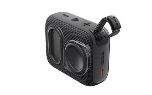Miniatura de JBL Go 4 - Bocina Bluetooth Ultraportátil, Resistente al Agua y Polvo, Sonido Pro con Bajos Potentes, 7 Horas de Batería, Materiales Reciclados (Morado) 4