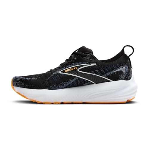 Tenis para Correr Neutros Brooks Glycerin 22 para Hombre - Negro/Azul País/Naranja Pop - Talla 11.5 Mediana