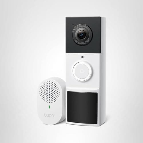 Tapo 2K Wireless Smart Video Doorbell with Chime - 160° Ultra-Wide View,Person Detection, Ring Call, 2-Way Audio, Subscription-Free Local Storage/Optional Cloud, Motion Only Alert, thumbnail 10