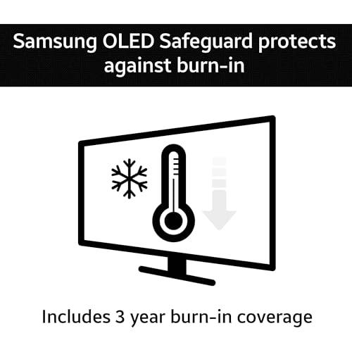 Samsung 49" Odyssey G93SC Series Curved Gaming Monitor, QD-OLED, 240Hz, 0.03ms, DQHD, G-Sync Compatible, FreeSync Premium Pro, Adjustable Stand thumbnail 12