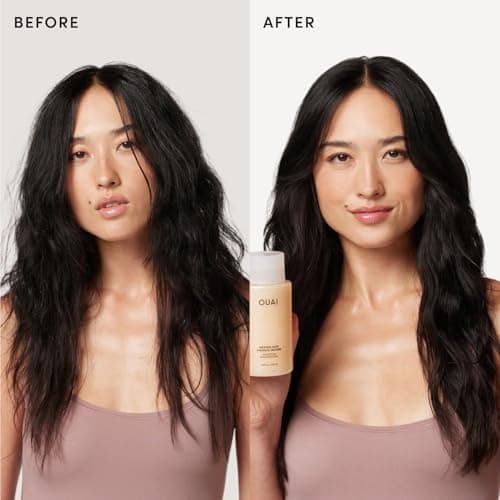OUAI Medium Hair Shampoo and Conditioner Set - Sulfate-Free Shampoo and Conditioner for Women & Men - Made with Keratin, Shea Butter & Avocado Oil - Free of Parabens & Phthalates ( thumbnail 4