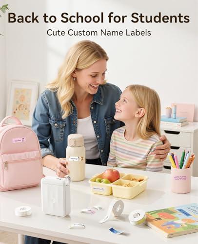 Miniatura de Mini Etiquetadora NIIMBOT D110 Bluetooth Mejorada para Casa y Oficina 2