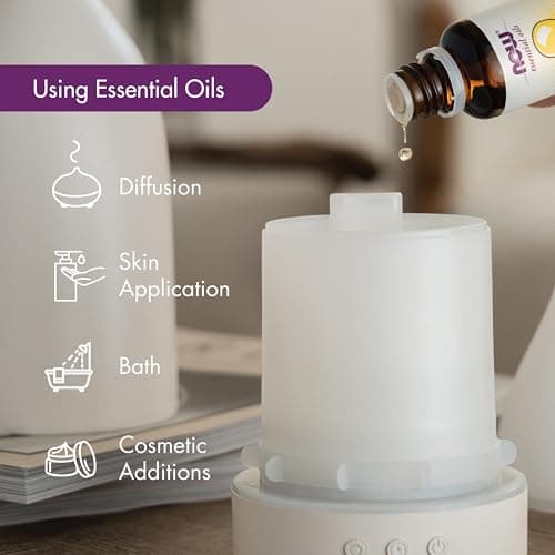 NOW Essential Oils, Lemon Oil, Cheerful Aromatherapy Scent, Cold Pressed, 100% Pure, Vegan, Child Resistant Cap, 4-Ounce thumbnail 3