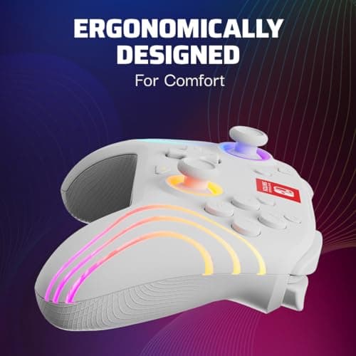 PDP Afterglow Wave Wireless RGB Gaming Controller for Nintendo Switch 2 thumbnail 8
