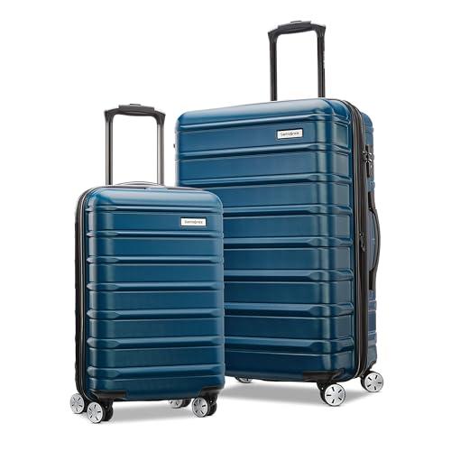 Set de Maletas Samsonite Omni 2 Rígidas Expandibles (2 Piezas, Azul Laguna)