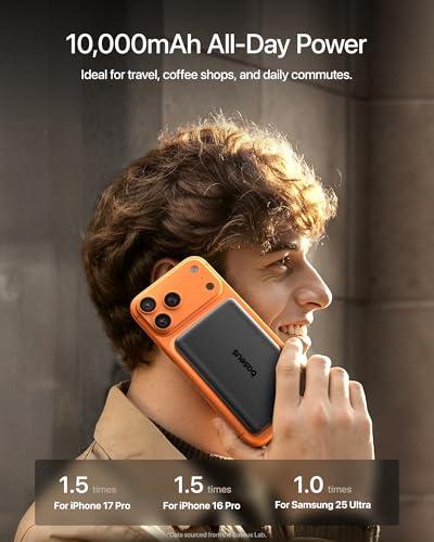 Miniatura de Power Bank Baseus Picogo AM52 MagSafe Qi2.2 25W y 10,000mAh 9