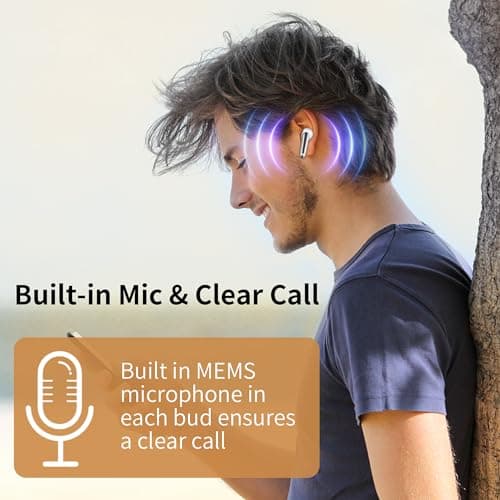 Miniatura de Audífonos Inalámbricos Monster N-Lite 203 AirLinks Plata: Bluetooth 5.3, HiFi, 30H, IPX6 5