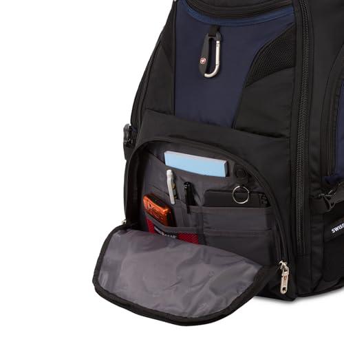 SWISSGEAR 1900 ScanSmart TSA Laptop Backpack Fits 17 Inch Laptop with RFID Protection and Tablet Pocket, Blue/Black, 19-Inch thumbnail 6