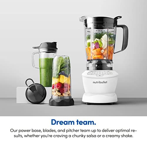 Licuadora nutribullet Combo 1200W – Blanco Mate