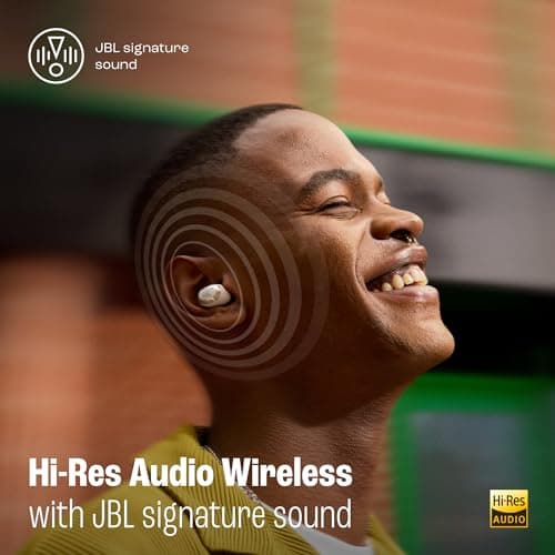 JBL Live Buds 3 - Cancelling Bud-Type Earbuds - Silver | Hi-Res Audio Wireless with JBL signature sound, Convenient Smart Charging Case for app-free control thumbnail 7