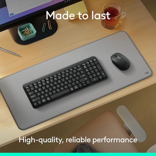 Teclado Inalámbrico Bluetooth Logitech K250 Compacto con Teclado Numérico, Grafito (Como Nuevo)