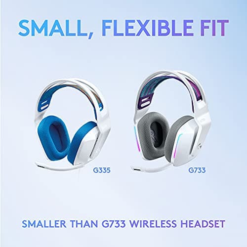 Logitech G335 Wired Gaming Headset with Flip to Mute Microphone - White thumbnail 11