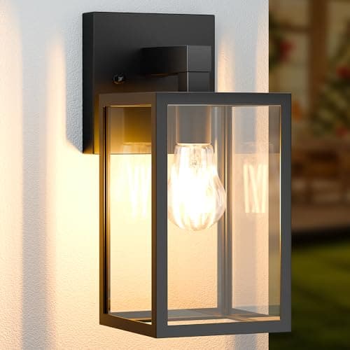 MATAMEYE Outdoor Wall Light, Waterproof Exterior Porch Lighting Fixture