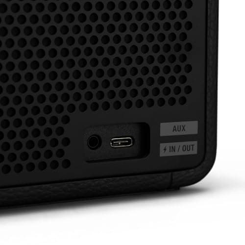 Marshall Middleton Portable Bluetooth Speaker - Rugged Waterproof/Dust-proof Design | Loud Stereo Sound, Deep Bass | Compact and Wireless for Travel and Outdoors - Black and Brass thumbnail 12