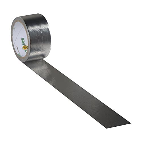 Cinta Adhesiva Metálica Duck Brand 283713, Rollo Individual, 1.88 pulgadas x 15 yardas, Cromo