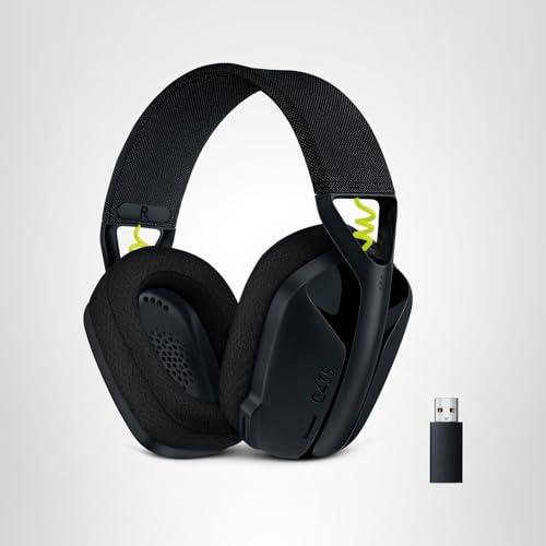 Logitech G435 Lightspeed & Bluetooth Wireless Gaming Headset - Lightweight Over-Ear Headphones, Built-in mics, 18h Battery, Dolby Atmos, PC, PS4, PS5, Nintendo Switch/Switch 2, Mob thumbnail 10