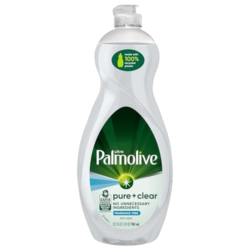 Palmolive Ultra Pure + Clear Jabón para Platos Sin Fragancia - 32.5 fl oz