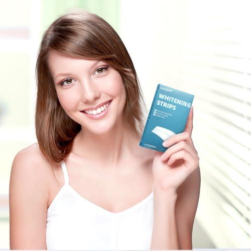 14Day Teeth Whitening Strips Kit,28 Strips (14 Treatments),Non-Slip Enamel-Safe Strips for Whiter Teeth (1 Count (Pack of 14)) thumbnail 7