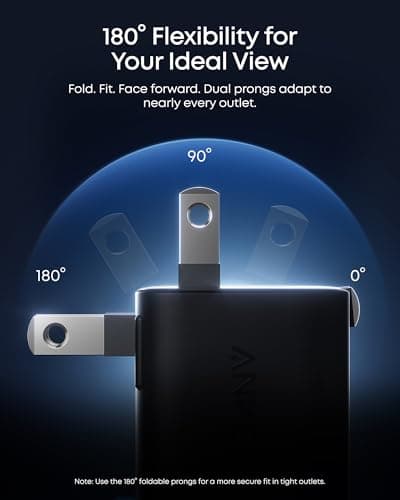 Cargador Anker Nano 45W GaN con Pantalla Inteligente y Modo Cuidado