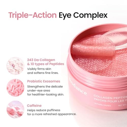 BIODANCE Collagen Peptide Eye Patches, Anti Wrinkle & Smile Line Patches for Face, Under Eye Mask for Fine Lines & Eye Bags, Travel Essentials & Self Care Gifts for Women, Korean S thumbnail 6