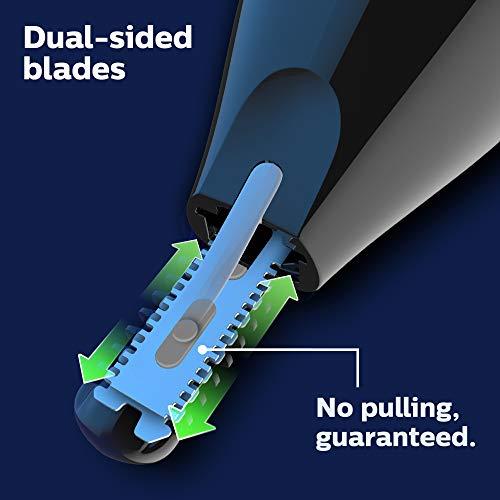 Norelco Philips Nose Trimmer 5000 for Nose, Ears, Eyebrows Trimming Kit, NT5600/62 thumbnail 3