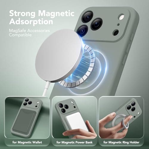 SuydanBox Magnetic for iPhone 18 Pro Case/iPhone 17 Pro Case Silicone thumbnail 2