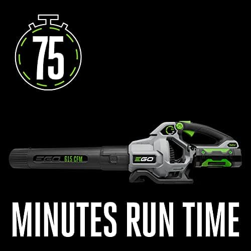 Miniatura de EGO POWER+ Cordless Electric Leaf Blower, 615 CFM, With Battery - LB6151 4