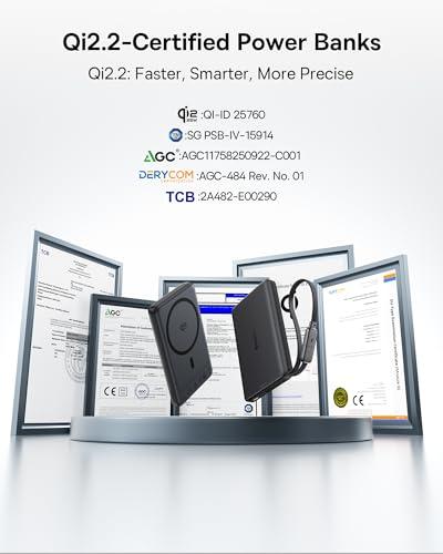 Miniatura de Power Bank Baseus Picogo AM52 MagSafe Qi2.2 25W y 10,000mAh 12