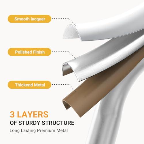 Escalera Plegable NEWBULIG de 3 Peldaños: Segura y Portátil