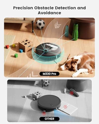 Miniatura de Lefant M330 Pro: Robot Aspiradora y Trapeadora Inteligente con Navegación Avanzada y ¡Súper Precio! 3