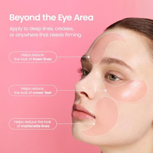 BIODANCE Collagen Peptide Eye Patches, Anti Wrinkle & Smile Line Patches for Face, Under Eye Mask for Fine Lines & Eye Bags, Travel Essentials & Self Care Gifts for Women, Korean S thumbnail 8