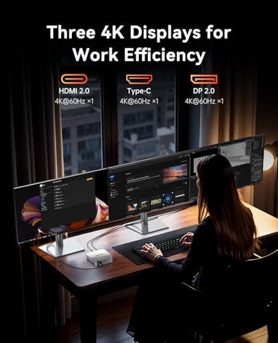 ACEMAGICIAN M1 Mini PC AMD Ryzen 7 7735HS 24GB LPDDR5 512GB PCIe SSD Mini Computers(8C/16T, up to 4.75GHz), Windows 11 Pro Radeon 680M 4K Triple Display Desktop Computer 3.2Type-C/ thumbnail 5