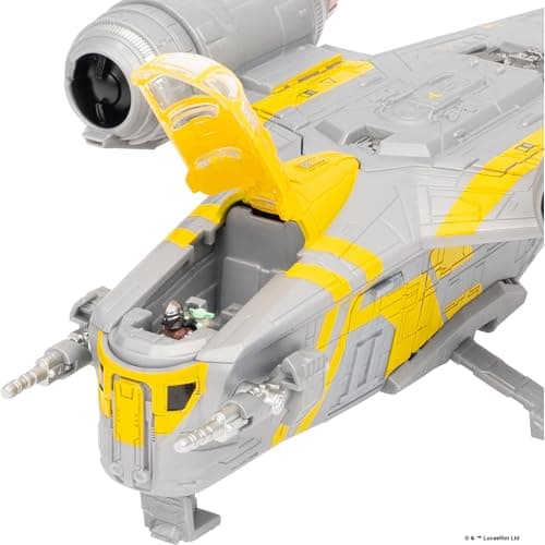 Star Wars™ Micro Galaxy Squadron Razor Crest - 7-inch Vehicle with 1-Inch Micro Figure Accessory thumbnail 7