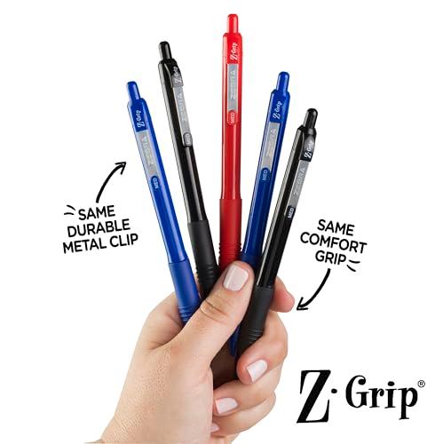 Zebra Pen Z-Grip Recycled Retractable Ballpoint Pens,1.0mm, Black Ink, Durable Metal Clip, 68% Recycled (GRS Certified; Global Recycled Standards), School & Office Supplies, 24-Pac thumbnail 3