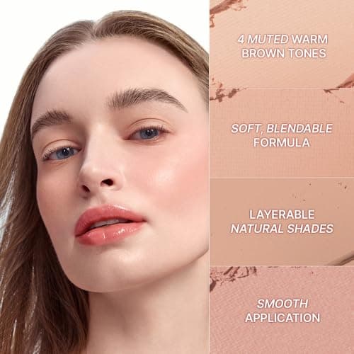Dasique Blending Mood Cheek #10 Muted Nuts | 4 Blendable Shades thumbnail 2