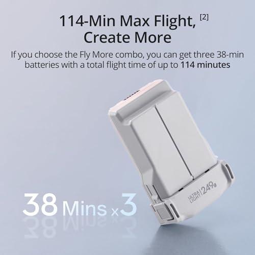 DJI Mini 3 Fly More Combo (DJI RC), Drones with Camera for Adults 4K, 3 Batteries for 114-min Flight Time, Vertical Shooting, 32800ft (10km) Video Transmission, Lightweight Mini Dr thumbnail 4