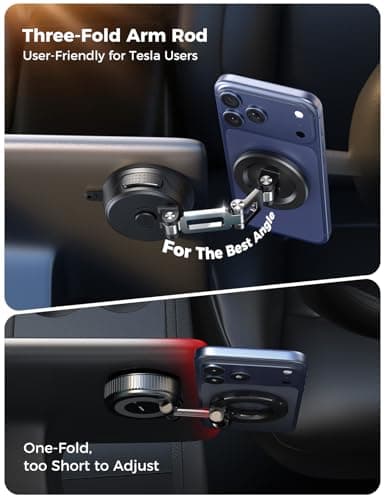 Soporte JOYROOM para iPhone Tri-Fold MagSafe con Succión Pro y Base de Gel