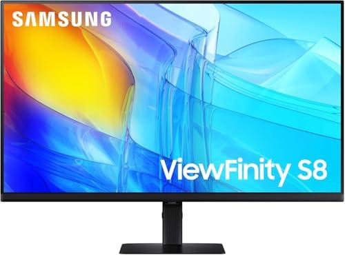 Monitor Samsung 27" ViewFinity S8 4K UHD HDR10 Ergonómico con Puertos Múltiples