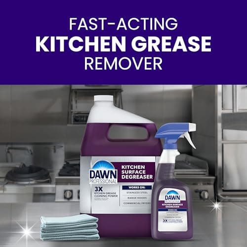 Miniatura de P&G Professional DAWN Kitchen Surface Degreaser - 32 Oz (Case of 6) - For Removing Tough Grease Found in Commercial Kitchens & Food Service (Packaging May Vary) 2