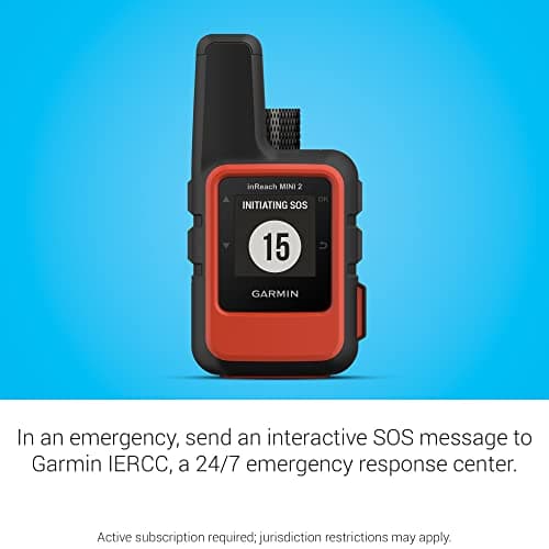 Garmin inReach Mini 2 Naranja: Comunicador Satelital Compacto para Aventura
