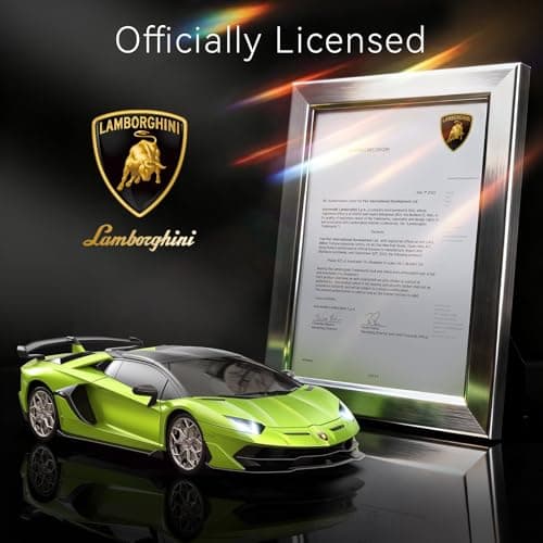 AEROQUEST 1:24 Lamborghini Remote Control Car （Aventador SVJ-Green） thumbnail 2